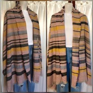 Beautiful striped wrap/scarf